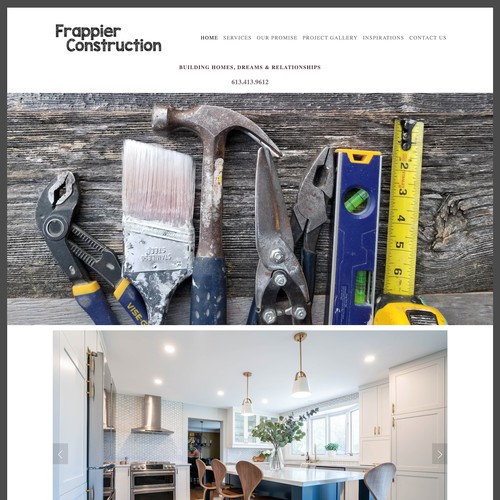Frappier Construction SEO Foundation