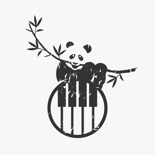 piano panda