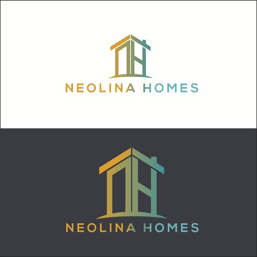 Proposed Minimalist logo for Neolina Homes
