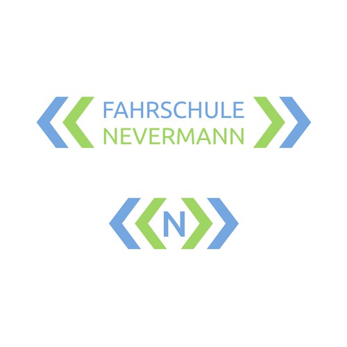 Logo for a driver school