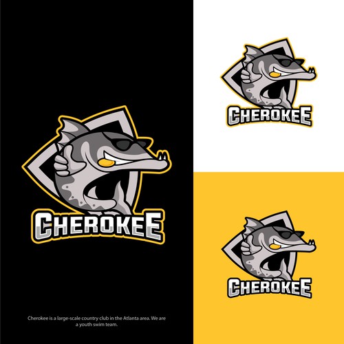 Logo design concept for "Cherokee"