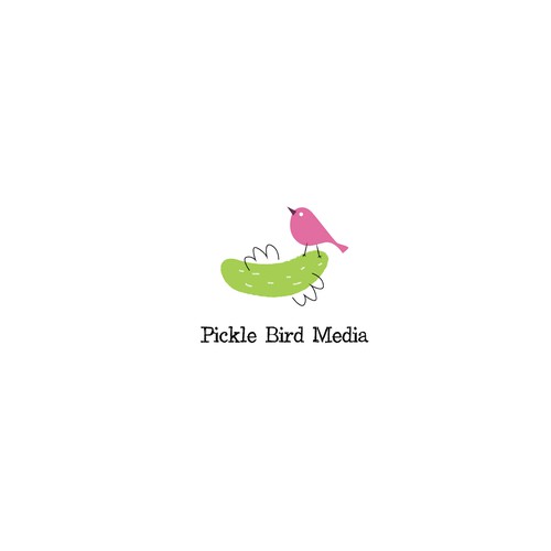 Fun logo for Pickle Bird Media