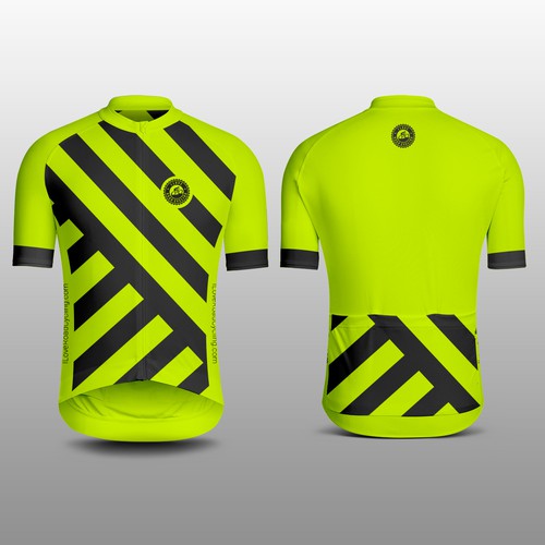 Hi Viz Cycling Jersey