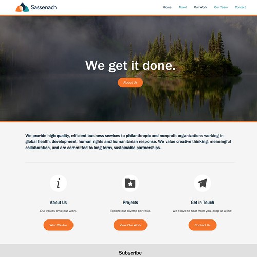 Squarespace Website for Small Business