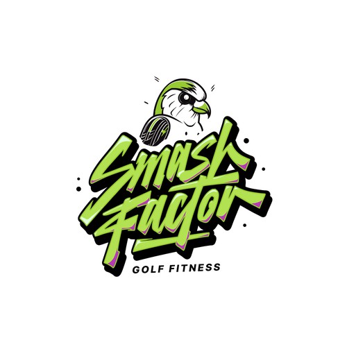 Authentic Handlettering Logo for Fitness Club