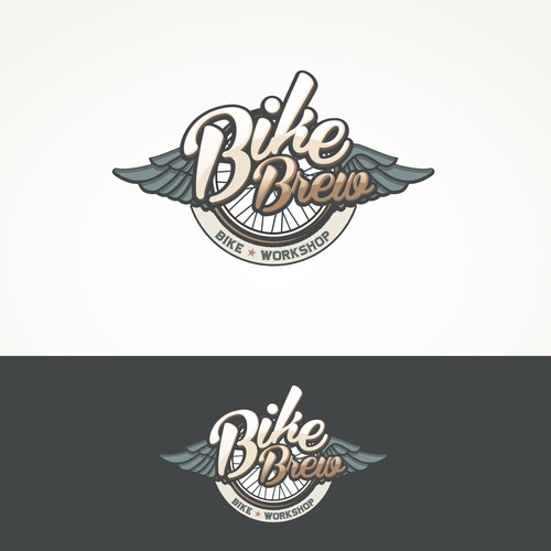 BikeBrew Logo design
