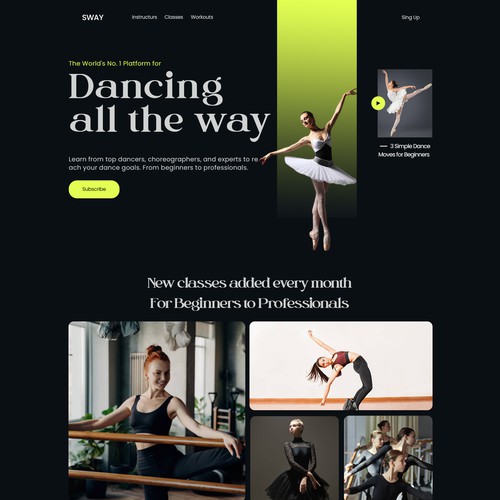 Dance Website