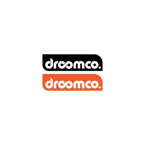 Bold and simple logo for droomco apparel 