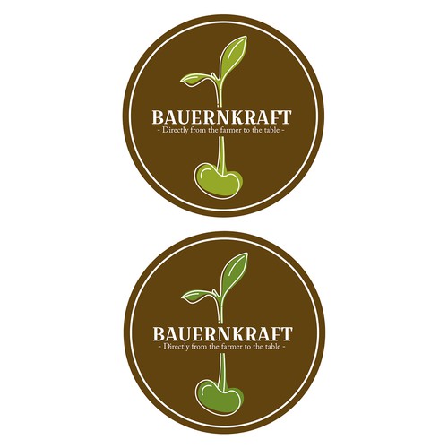 Bauernkraft Logoentwurf