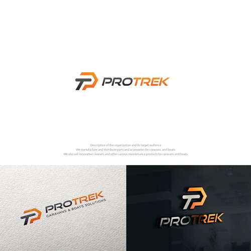 Bold modern logo concept for automotive industry