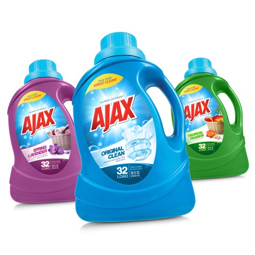 Ajax® Laundry Detergent Packaging Revamp