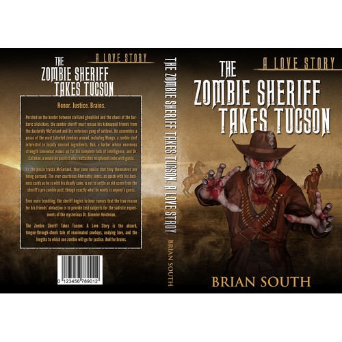 Book Cover for The Zombie Sheriff Takes Tucson: A Love Story