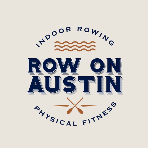 Vintage Rowing Logo