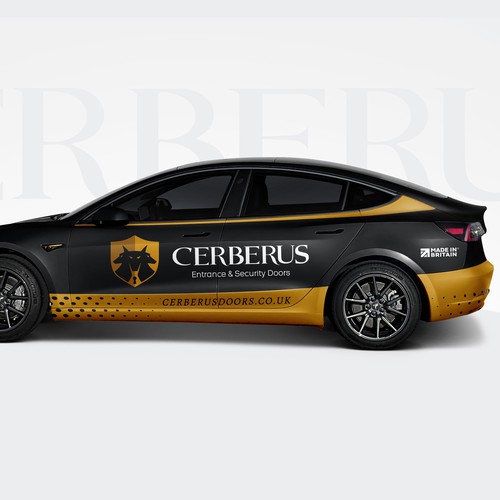Tesla wrap design