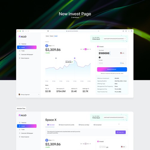 Crypto W3-Web Application 