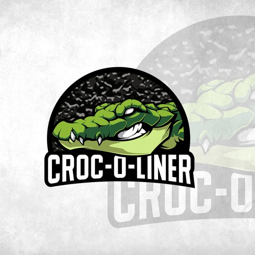 Croc-o-liner Logo Design