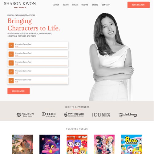 Global Voiceover Sound Demo Website