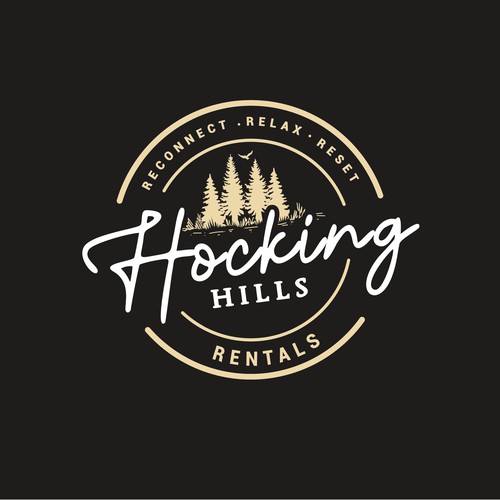 Hocking Hills rentals logo