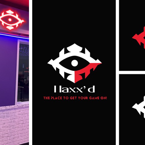 Haxx'd logo design