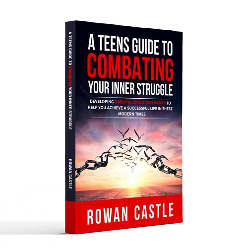 Thought provoking book cover that has a message of confidence and hope that will appeal to teens
