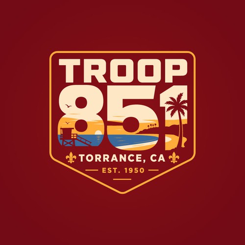 Logo Design For Troop 851