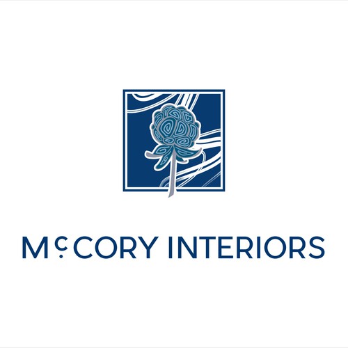 Detailed logo for mccory interiors