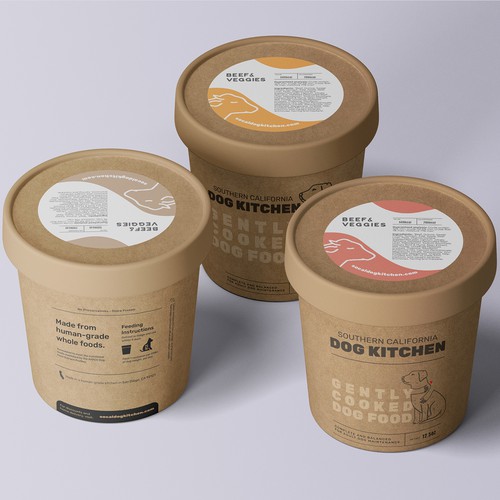 Packaging for Small-batch Whole Dog Food