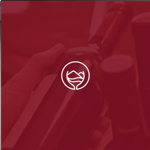 Design unique logo high end wine distributor