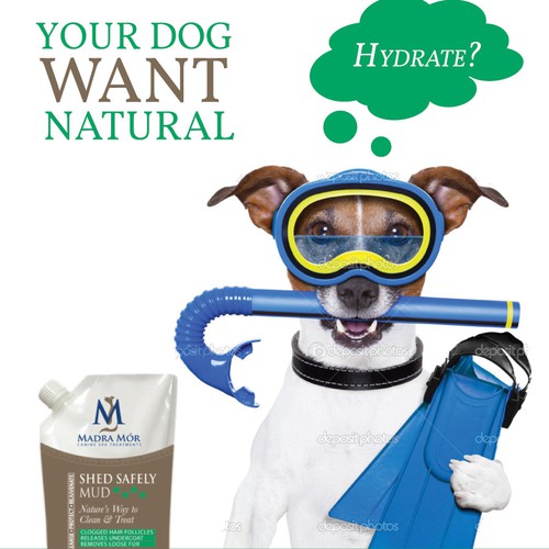 Calling the most creative people for a challenge! Sell mud to clean dogs!