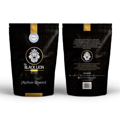 Design packaging for the MOST premium coffee in the world!!
