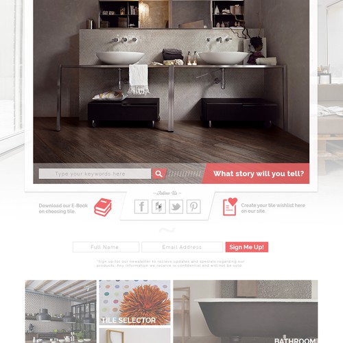 Design a new website for Perini