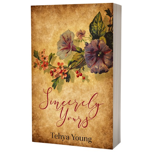 Book cover design - Sincerely Yours by Tehya Young