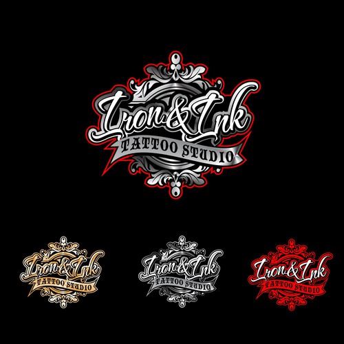 tattoo shop logo