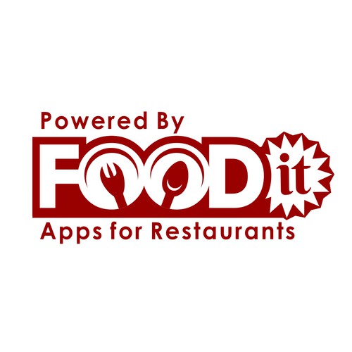 logo design for FOODit Apps for Restaurants