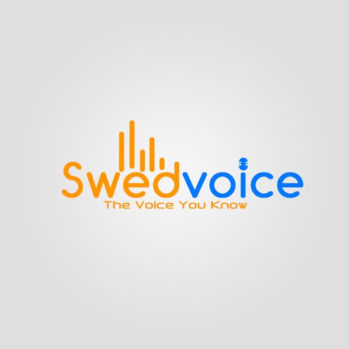 New Logo for voiceover advertising personality - Swedvoice