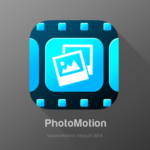 Create a compelling icon for a new iPhone photo/video application