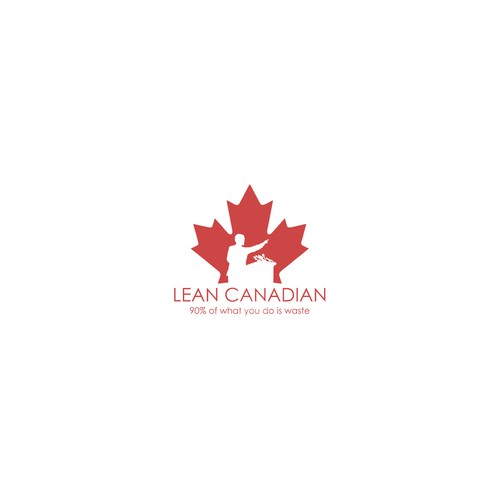 LEAN CANADIAN (logo attempt)