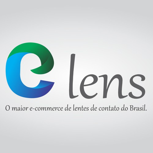 Proposta de logo para e-commerce de lentes de contato