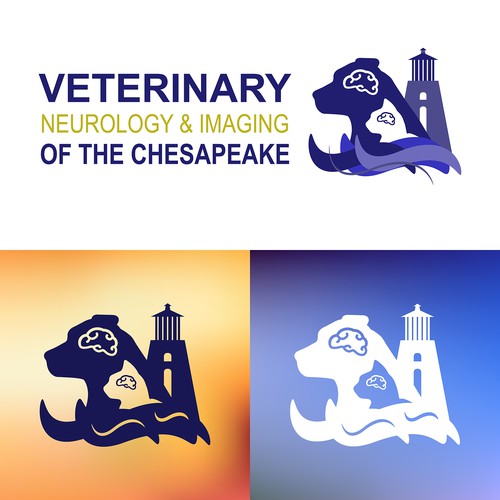 Logo design for Veterinary Neurology and Imaging of the Chesapeake