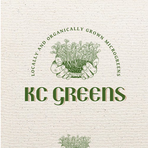 Locally and organically grown microgreens