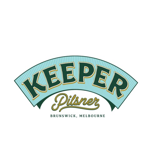 Traditional beer logo
