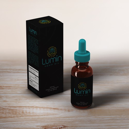 Packaging for a hemp oil dropper