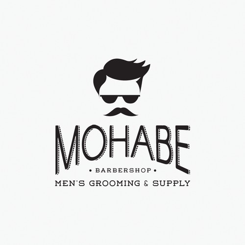 Logo concept for MOHABE Barbershop