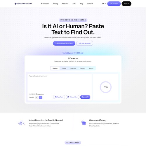 Detecting-AI.com
