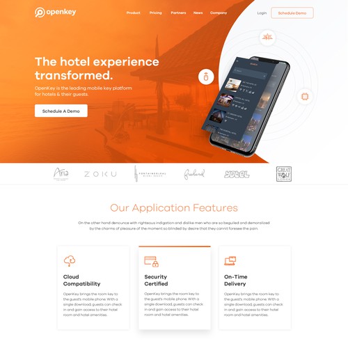 OpenKey Web Design