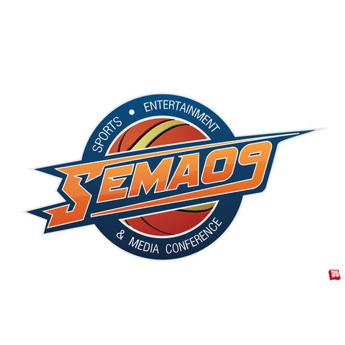 Logo for Sports, Entertainment, and Media Conference