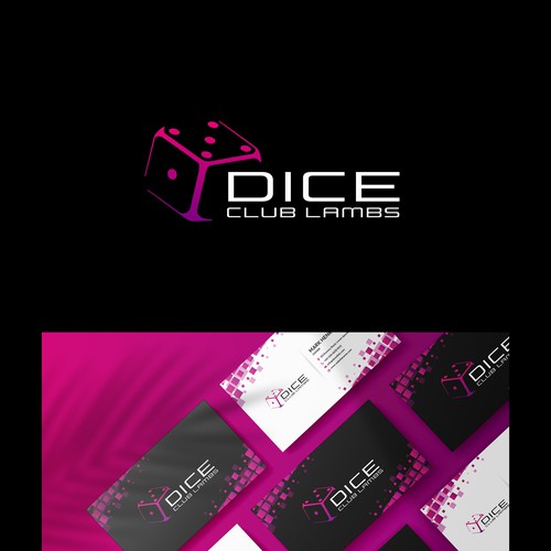 Dice Logo, Card, Tshirt Design