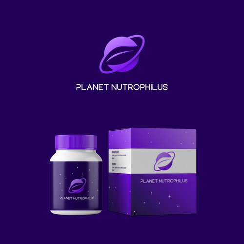 Bold logo concept for nutrition supplement 