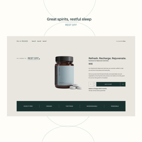 In a mood – Health suplements store