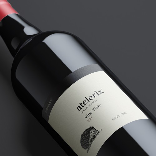 Wine label design